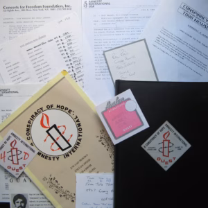 Amnesty International: "A Conspiracy Of Hope" Folder