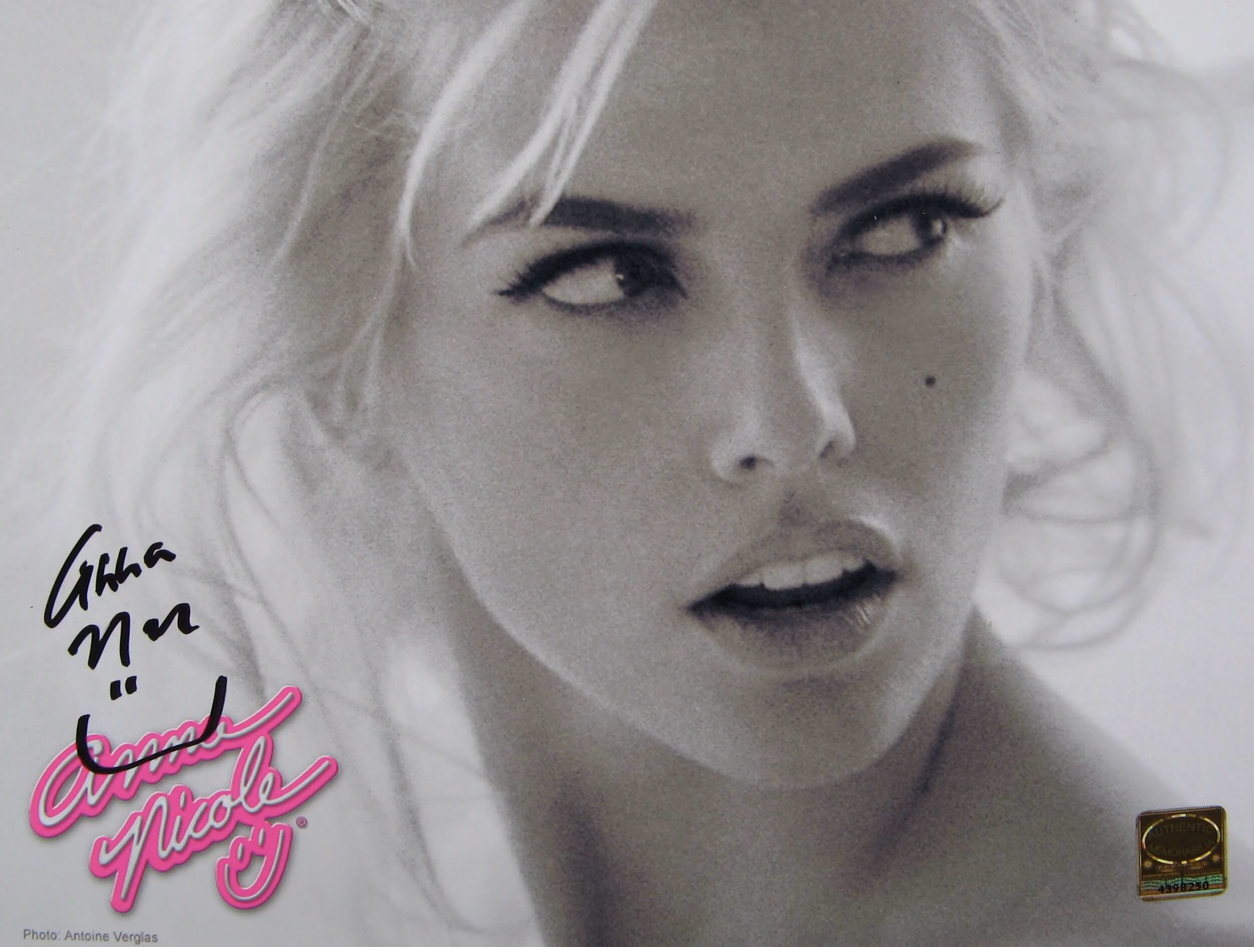 Anna Nicole Smith Autograph