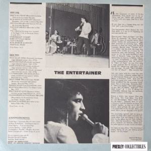 Elvis The Entertainer 1954-1976