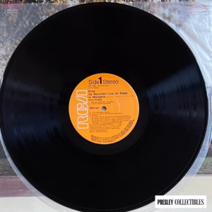 Elvis Presley – As Recorded Live On Stage In Memphis Japanese LP SX-256