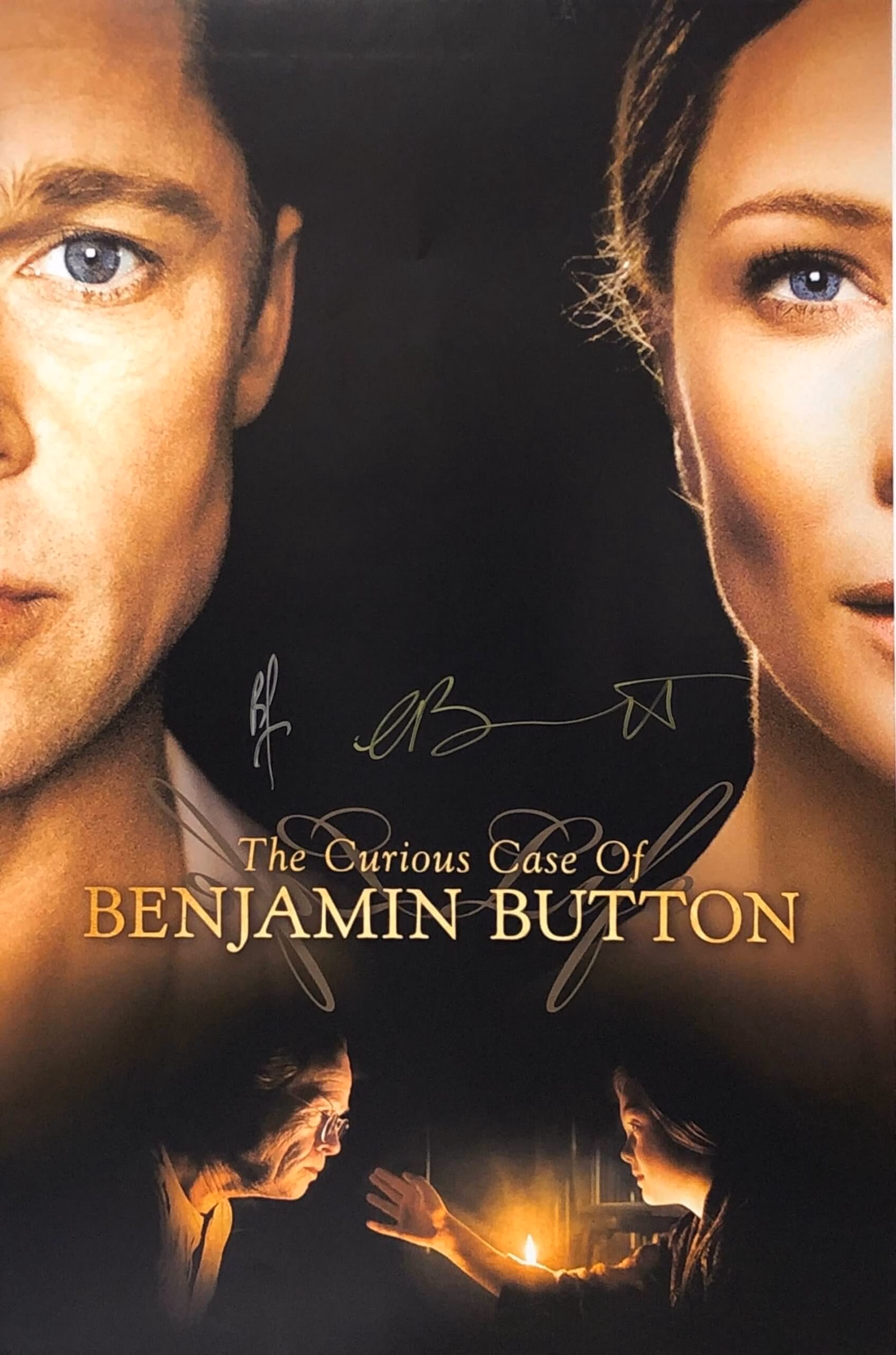 Benjamin Button Signed Poster