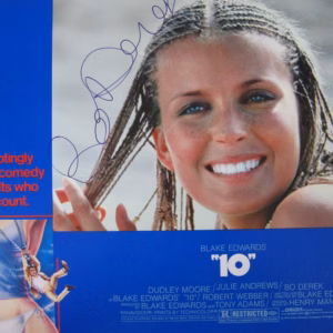 Bo Derek 10 Signed Lobby Card
