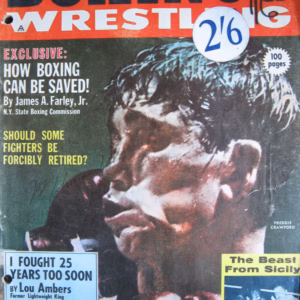 Muhammad Ali: Hand Signed "Boxing And Wrestling" Magazine December 1962