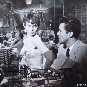 Brigitte Bardot Autographed Movie Still