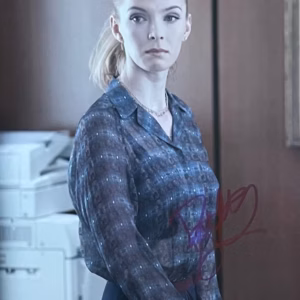 Betty Gilpin Signed Photo: signed 10"x8" office still, COA, guarantee, secure delivery by Presley Collectibles.