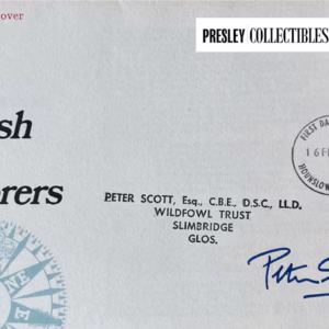 Sir Peter Scott Autograph