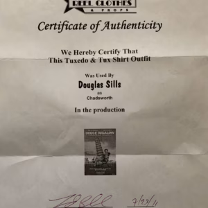 Douglas Sills Movie Worn Tuxedo