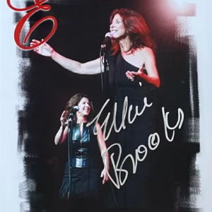 Elkie Brooks Autograph: 10"x8" signed live stage promo photo, COA and tracked worldwide delivery by Presley Collectibles.