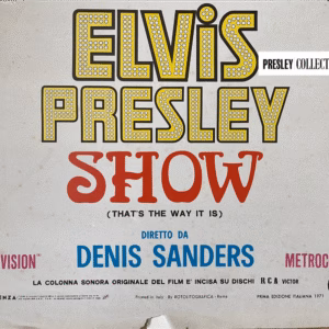 Original Elvis Movie Poster
