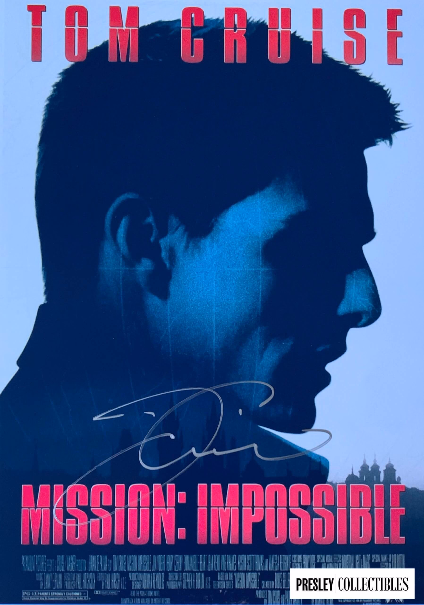 Tom Cruise Mission Impossible Signed Photo