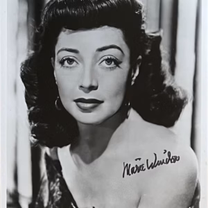 Marie Windsor Autograph—signed black and white vintage film portrait with COA, posthumous uplift, and secure Presley Collectibles delivery.