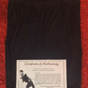 Barbra Streisand Owned Black Skirt