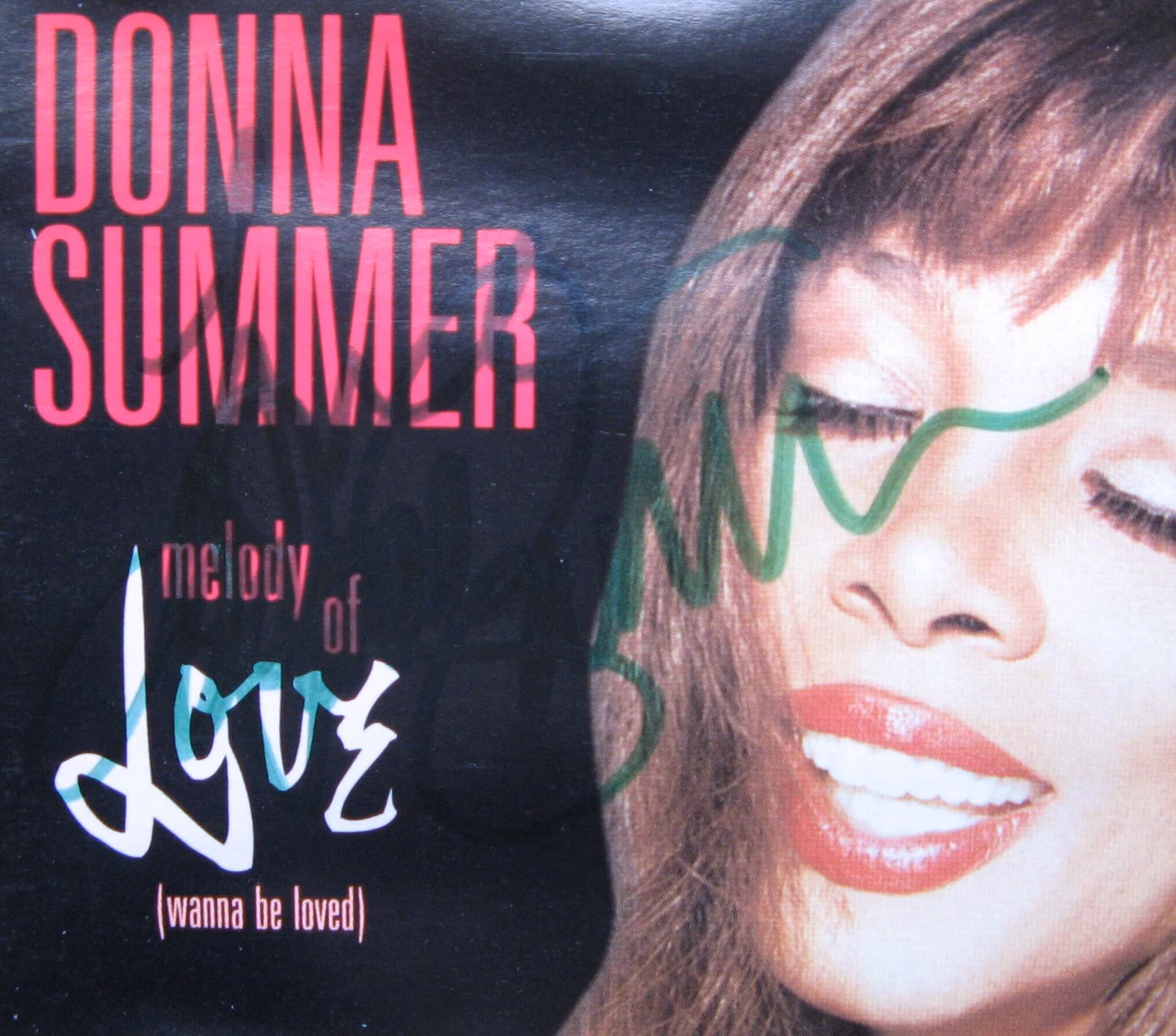 Donna Summer: Hand Signed "Melody of Love" CD Single