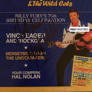 Marty Wilde Autograph