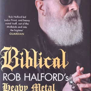 Rob Halford Signed Book