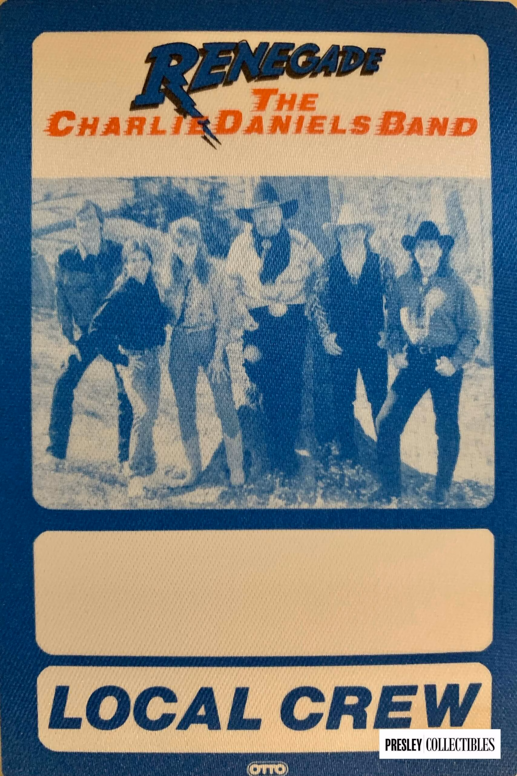 Charlie Daniels Crew Pass
