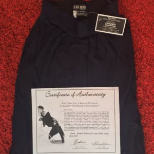 Barbra Streisand Owned Blue Skirt