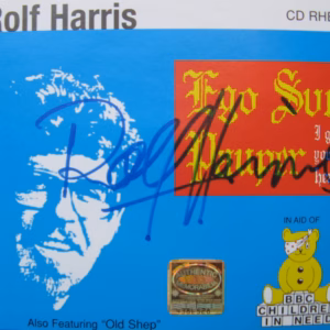Rolf Harris Hand Signed CD