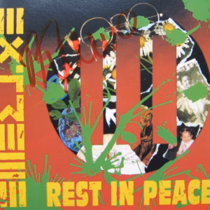 Extreme: Nuno Bettencourt Hand Signed "Rest In Peace" CD Single