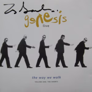 Genesis: Tony Banks Hand Signed "Genesis Live The Way We Walk" CD