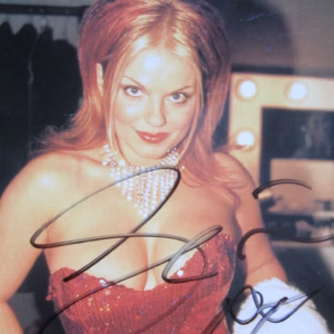 Geri Halliwell: Hand Signed 6x4 Colour Promo Photo