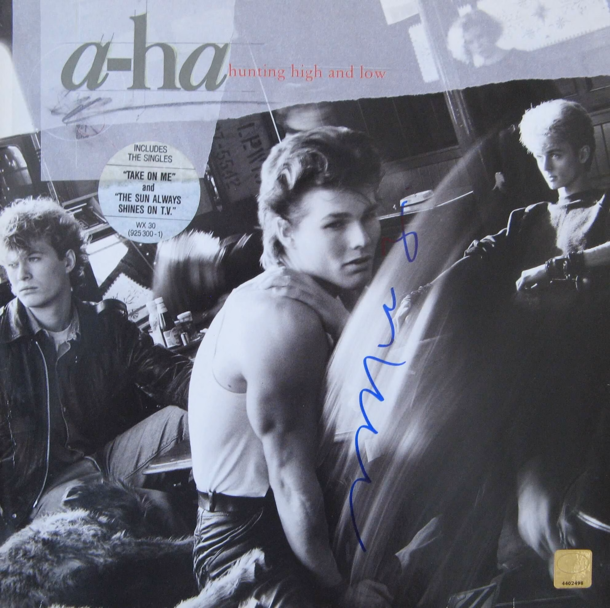 Magne Furuholmen Signed Vinyl - rare genuine autograph