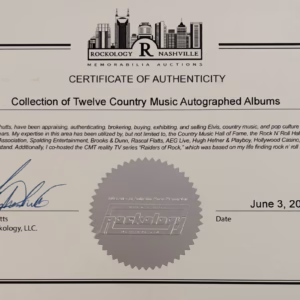 David Houston Signed LP