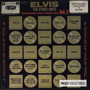 Elvis The Other Sides with Swatch and Poster