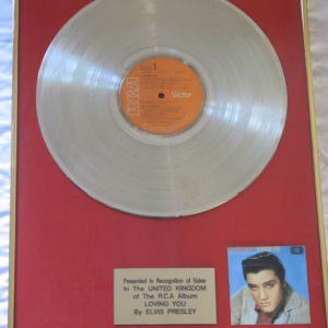 Elvis Presley Loving You Platinum