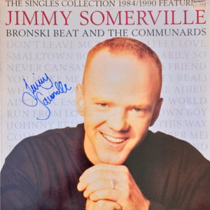 Jimmy Somerville Hand Signed The Singles Collection LP