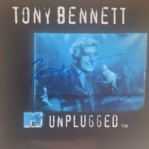 Tony Bennett Hand Signed MTV Unplugged CD