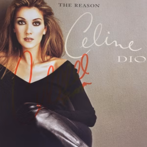 Celine Dion Hand Signed The Reason CD Single