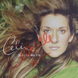 Celine Dion Hand Signed That's The Way It Is CD Single
