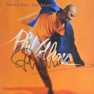 Phil Collins Hand Signed Dance Into The Light CD