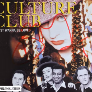 Boy George Hand Signed I Just Wanna Be Loved CD Single