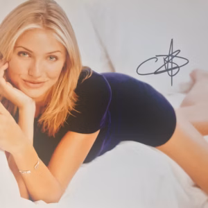 Cameron Diaz Hand Signed 10x8 Photo
