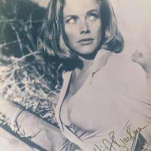 Honor Blackman Hand Signed 10x8 Photo