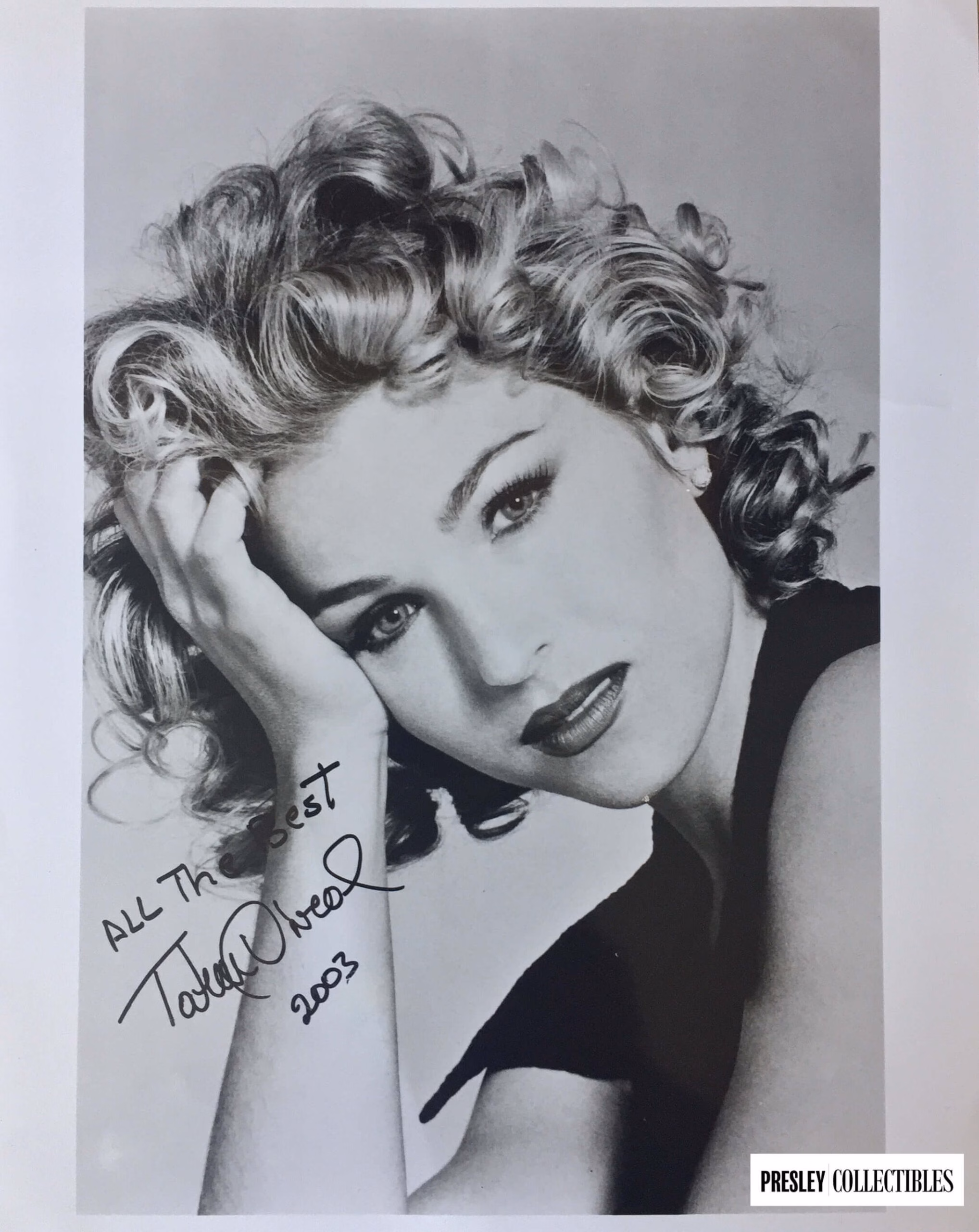 Tatum O'Neal Hand Signed 8x10 Photo