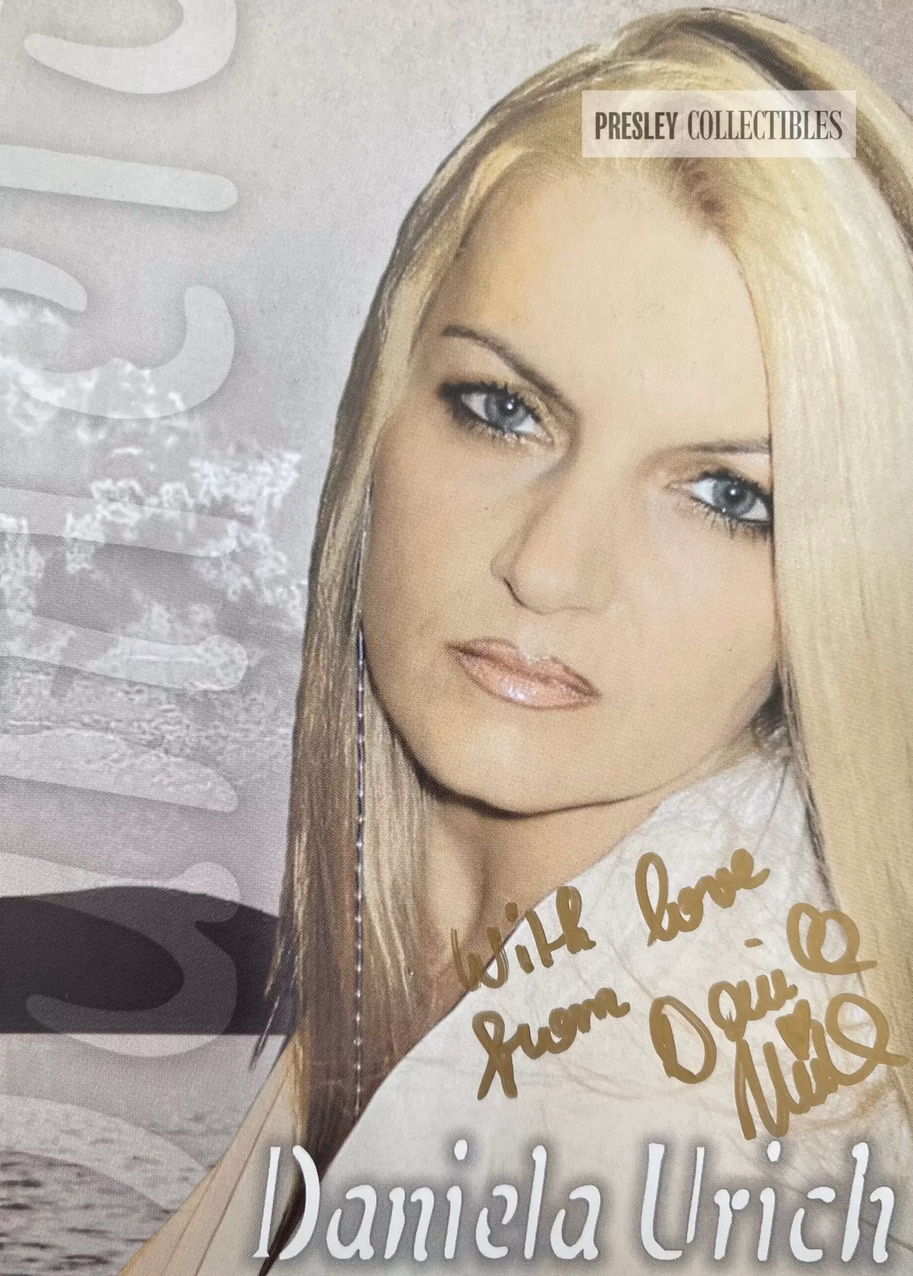 Daniela Urich Signed Photo