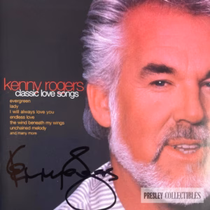 Kenny Rogers Autographed CD