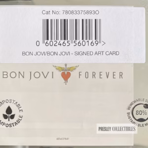 Bon Jovi Forever Signed Edition