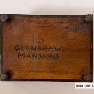 Charlie Chaplin Owned Wooden Box
