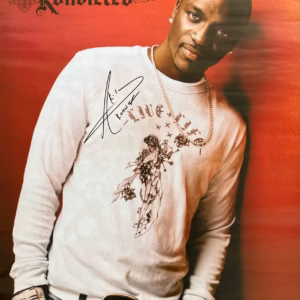 Akon Signed Poster