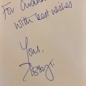Issy van Randwyck Autograph