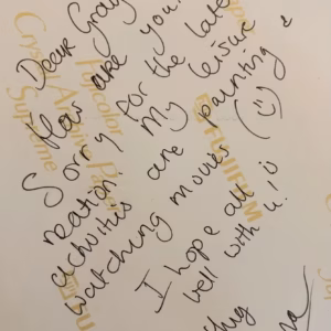 Hanna Verboom Autograph