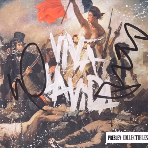 Chris Martin Autograph