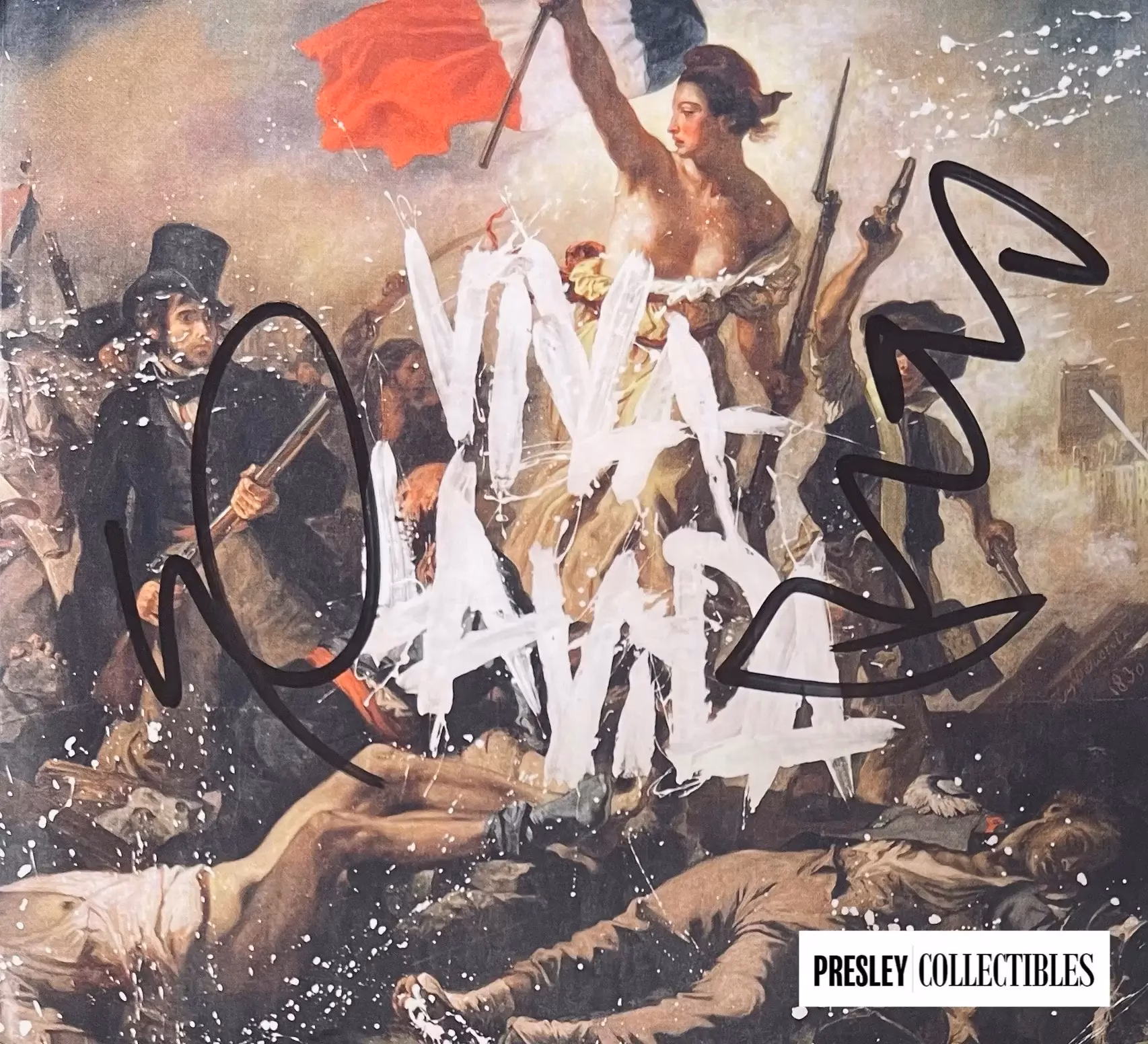 Chris Martin Autograph