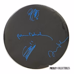 The Libertines Autographed Drum Head