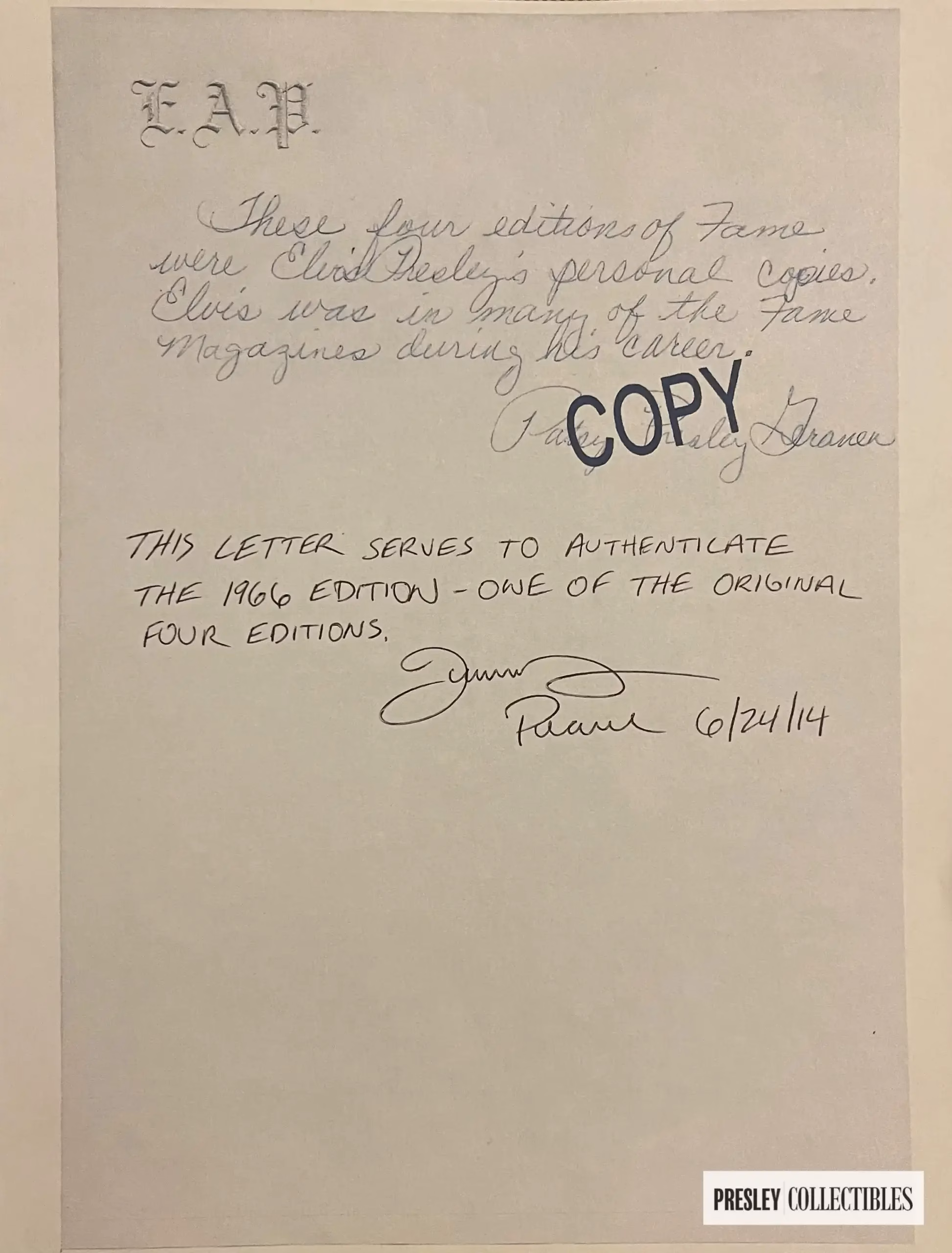 Elvis Presley Owned Book - Image 2