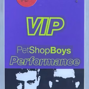 Pet Shop Boys VIP Pass